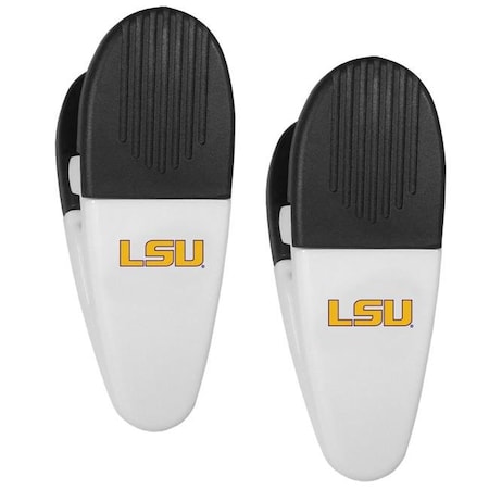 Siskiyousports Siskiyou 5460386151 NCAA LSU Tigers Chip Clips - Pack of 2 5460386151